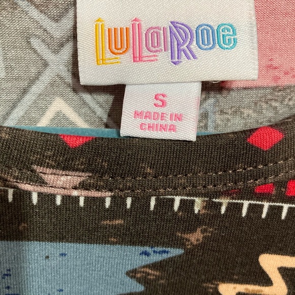 NWT LuLaRoe Small tribal print dress 0827 - Picture 4 of 9